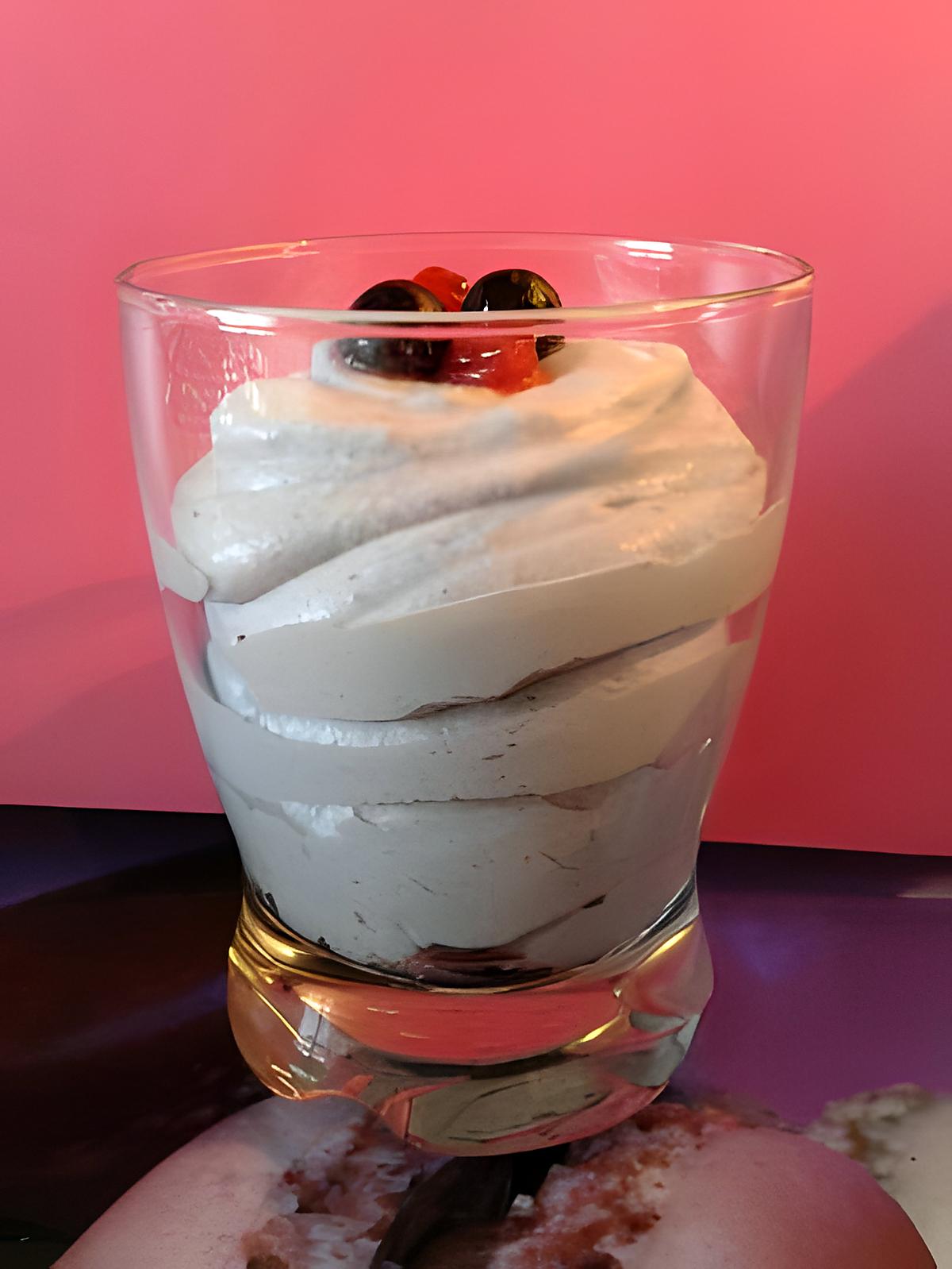 recette chantilly aux fruits rouges