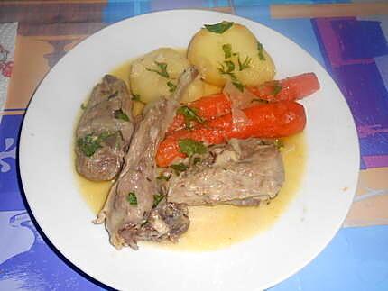 recette BLANQUETTE  D'AGNEAU