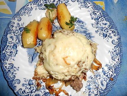 recette Steak haché aux fromage