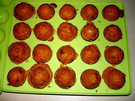 recette Pop cakes au bacon et parmesan