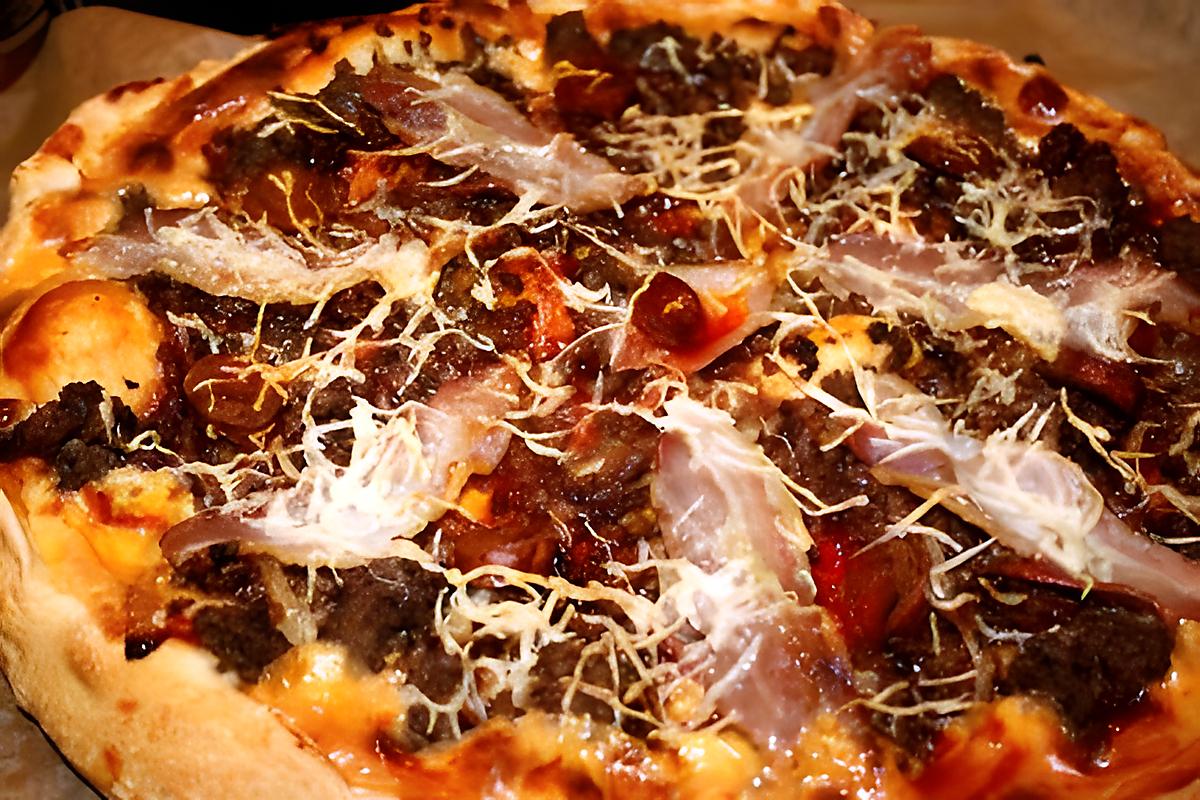 recette Pizza Cannibal pour les gourmands