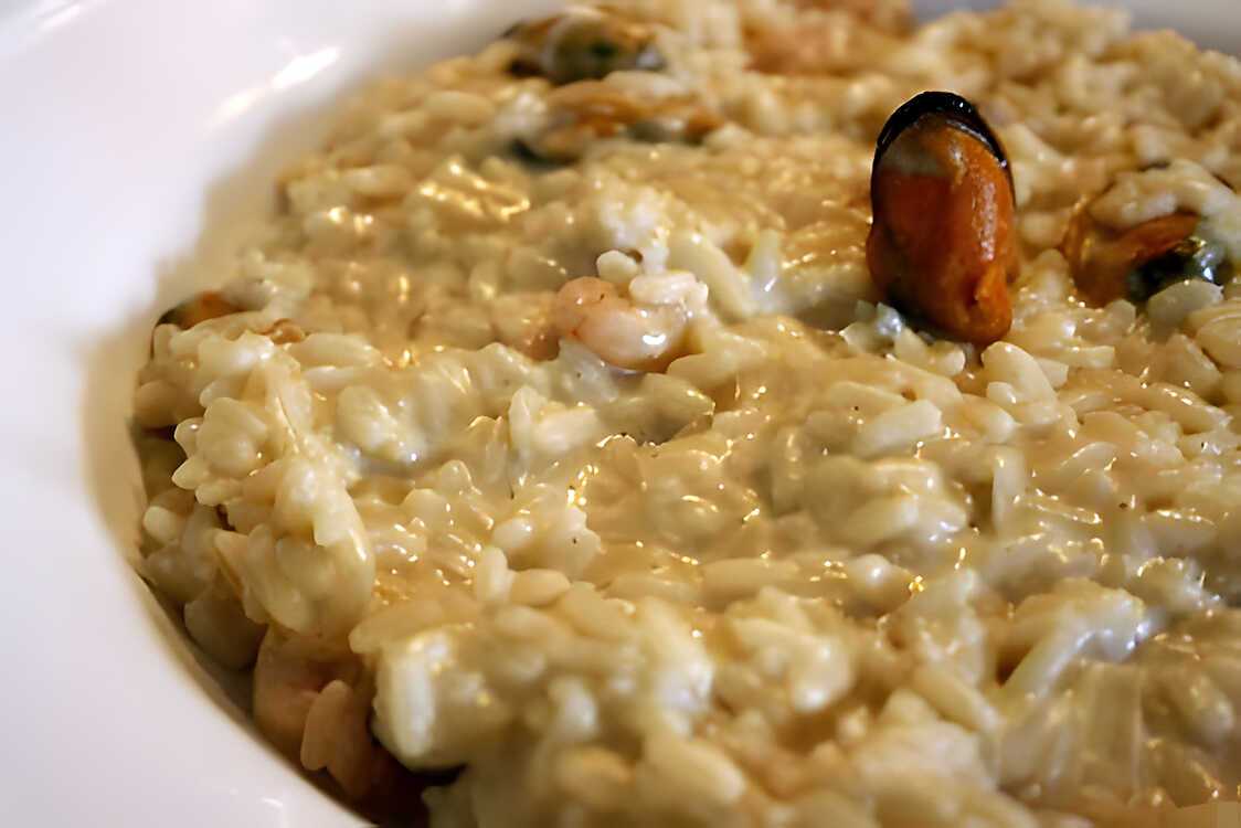 Recette de Risotto de fruits de mer