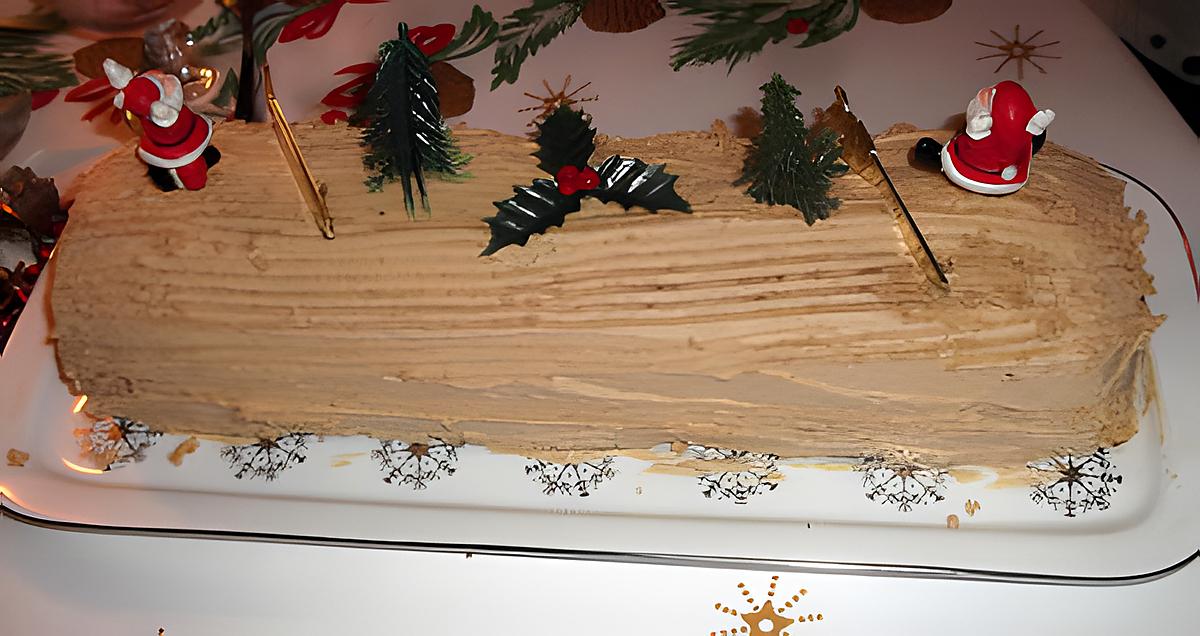 recette Ma bûche Noël 2013