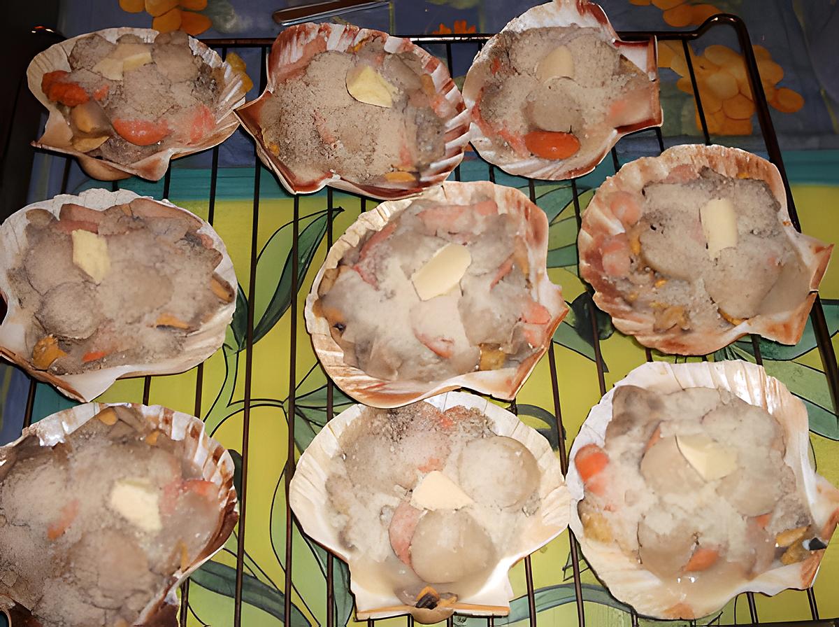 recette Coquilles Saint jacques