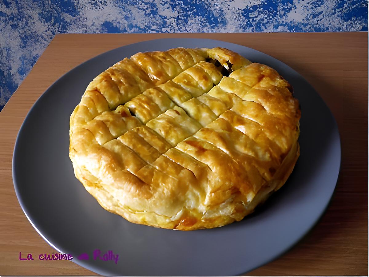 recette Galette des rois poire chocolat noisette