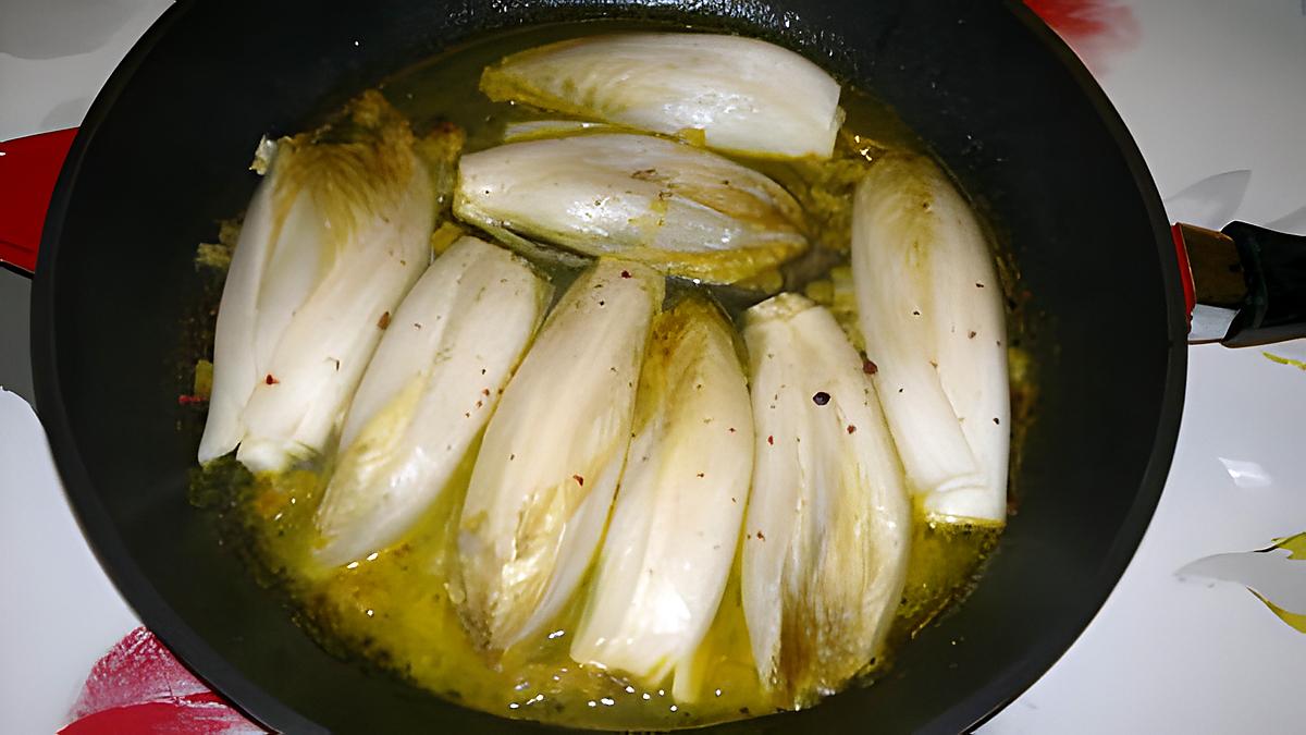 recette Endive Aux Écorces D'Orange Confite