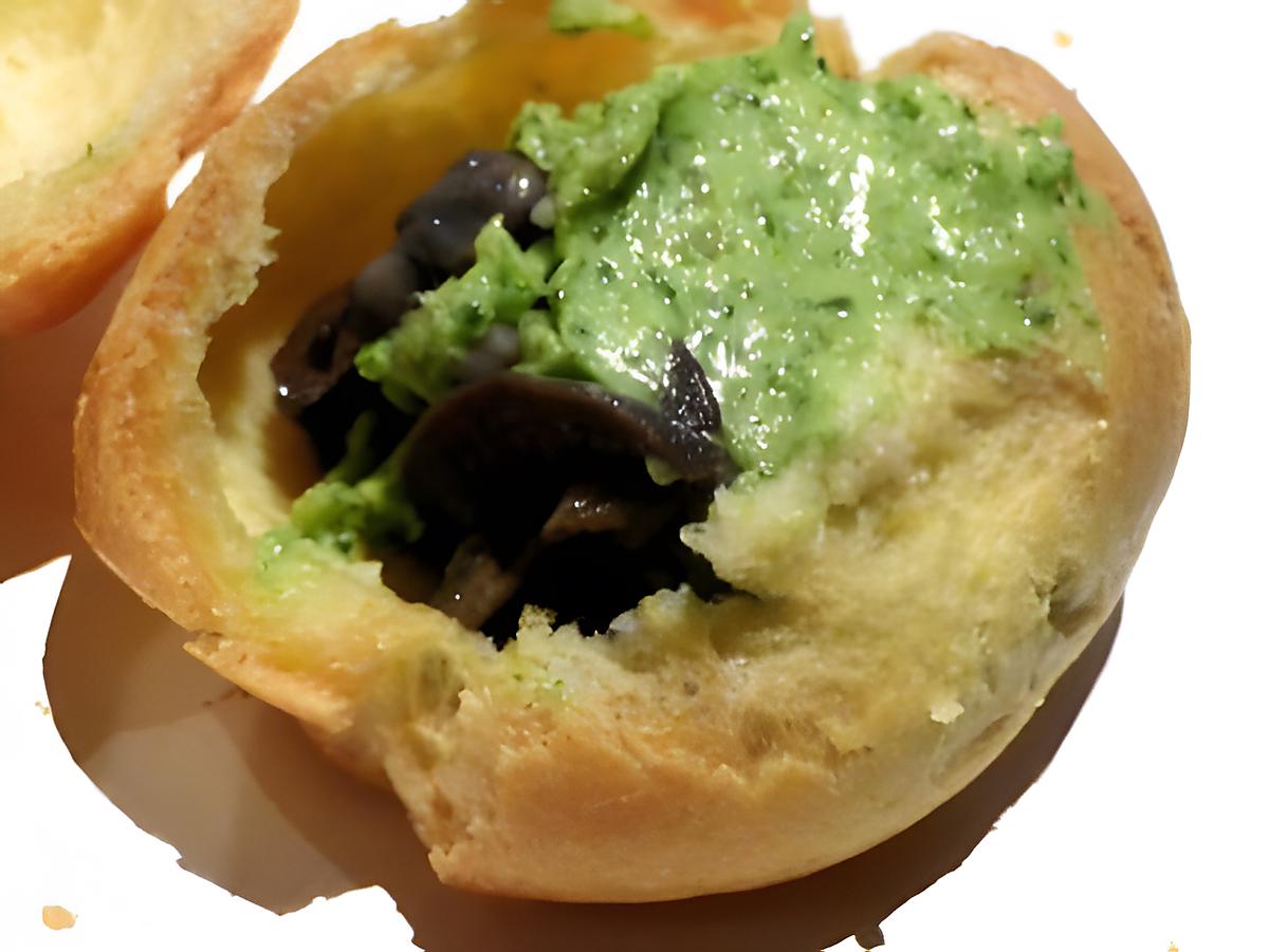 recette Gougères aux Escargots