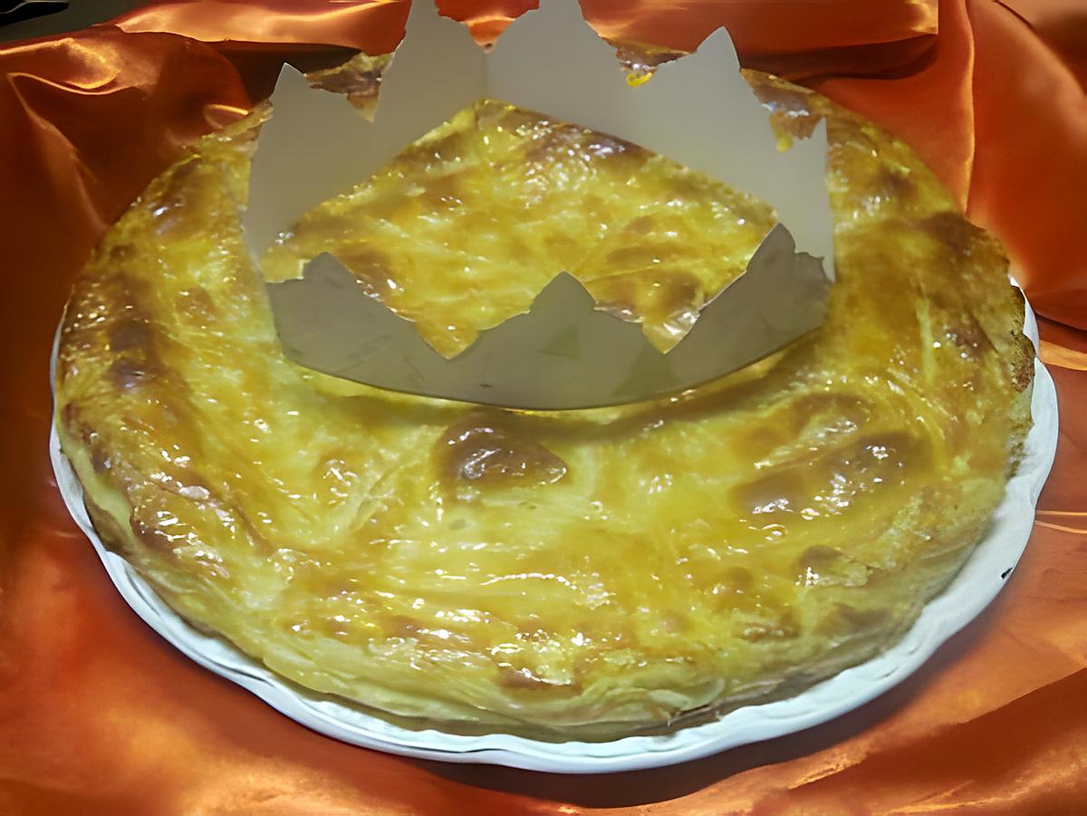 recette Galette des roi à la crème d'amandes.