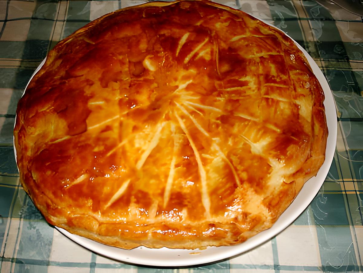 recette Galette des rois aux pommes et spéculoos