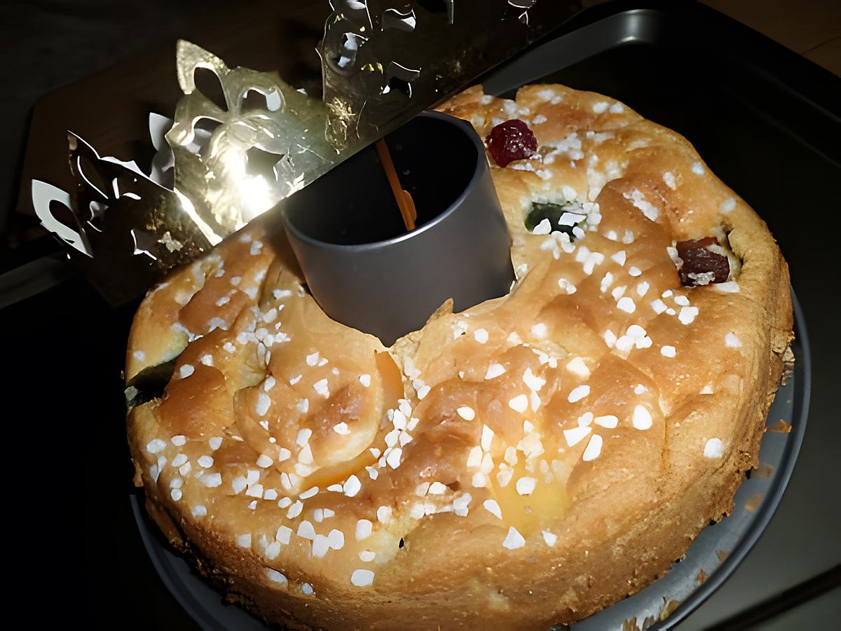 recette Couronne des rois aux fruits confit