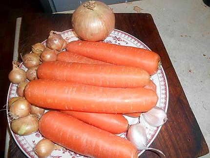 recette Paleron aux carottes