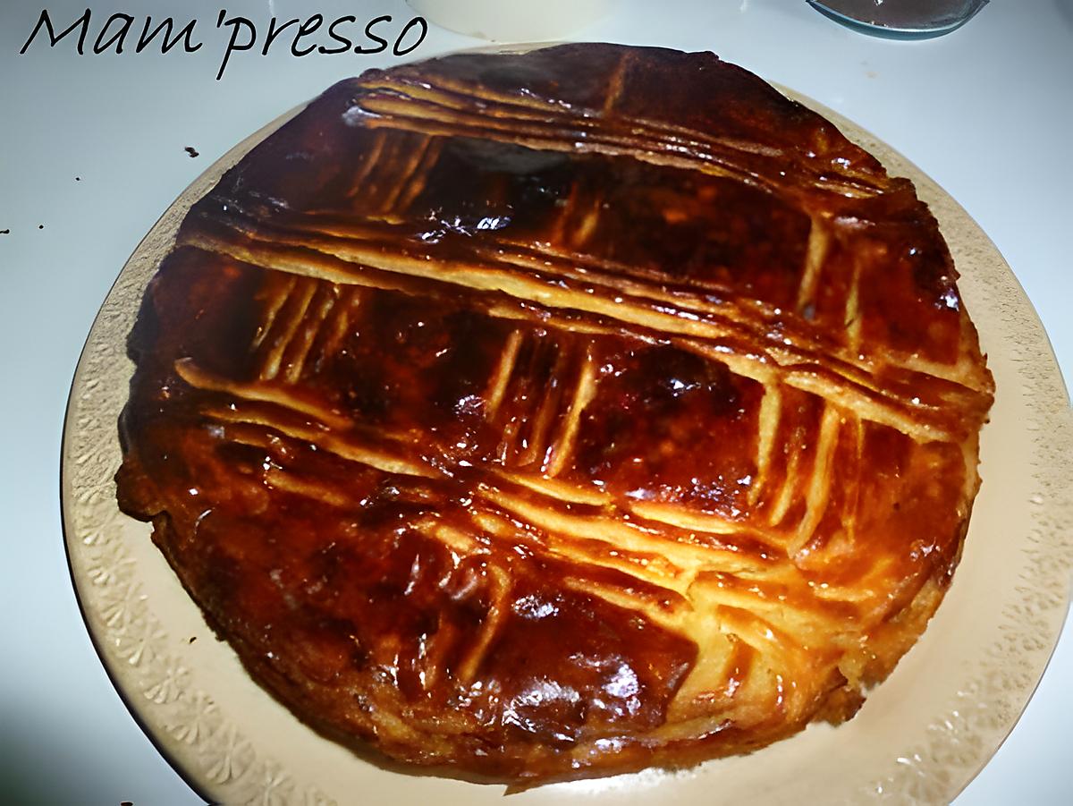 recette Galette des rois sans gluten ni plv