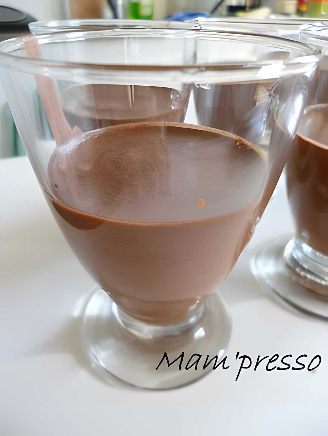 Recette de Mousse au chocolat légère par Mam'presso
