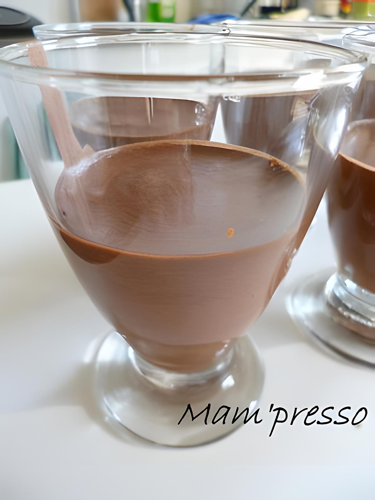 recette Mousse au chocolat légère