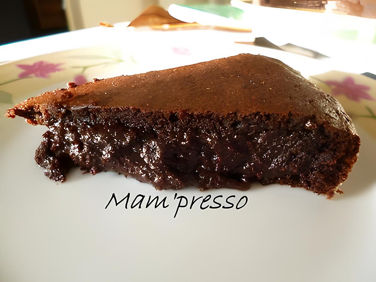 recette Gâteau fondant au chocolat