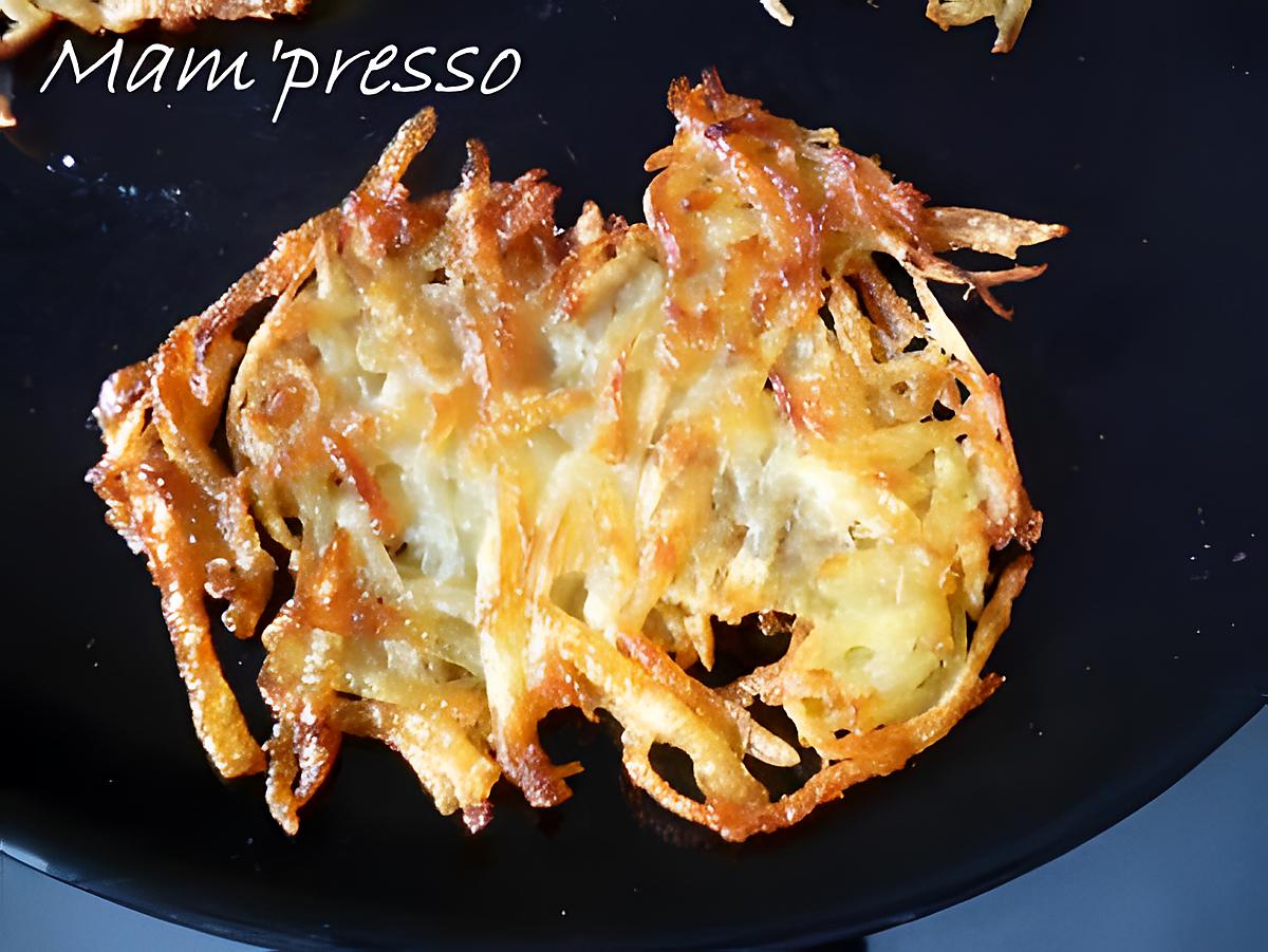 recette Pommes paillassons