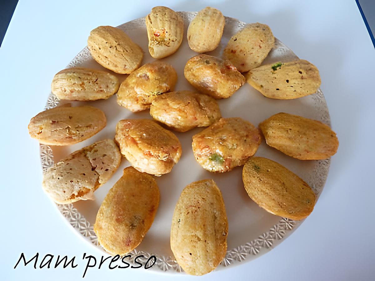 recette Madeleines thon et poivrons