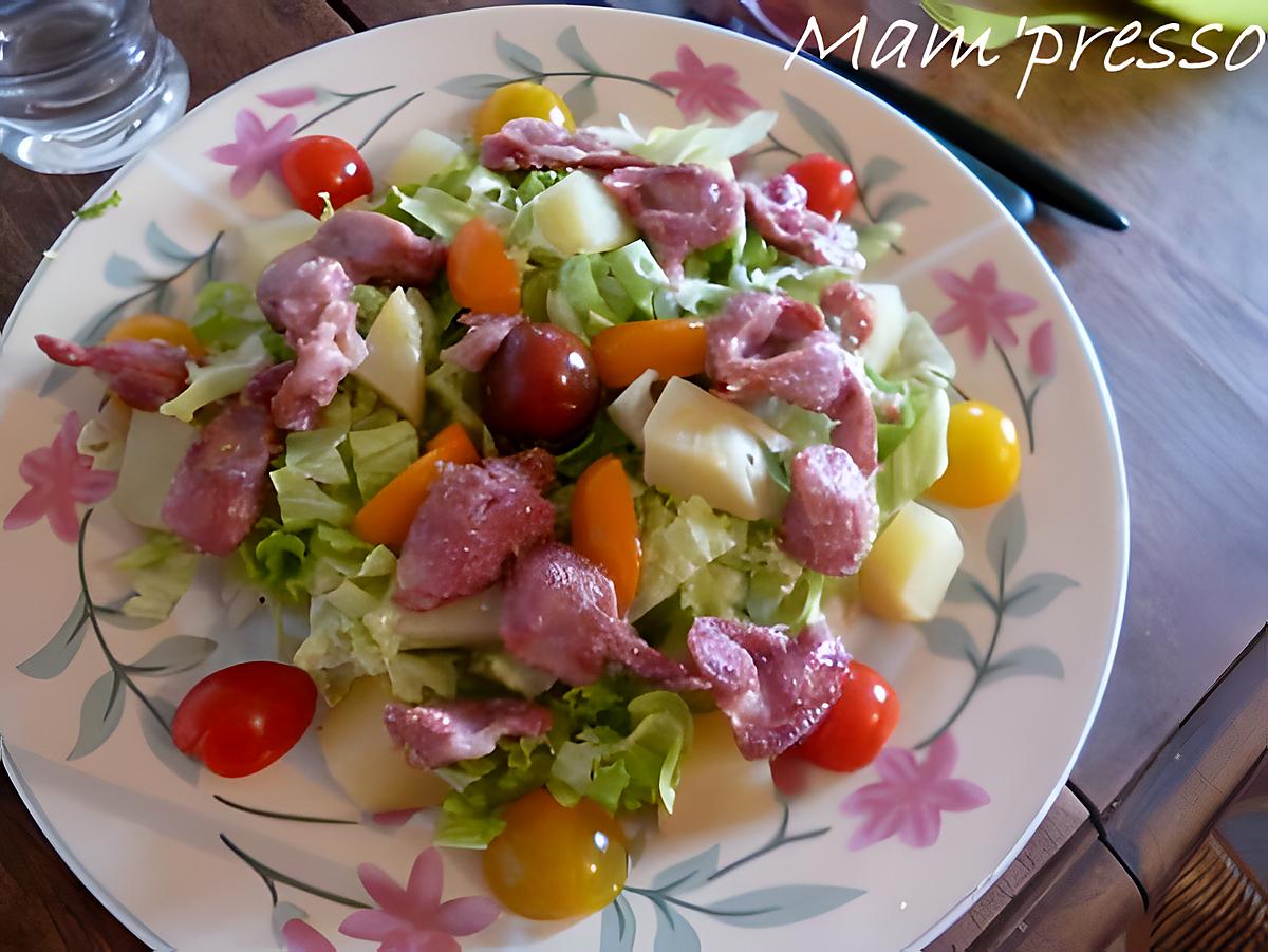 recette Salade de gésiers