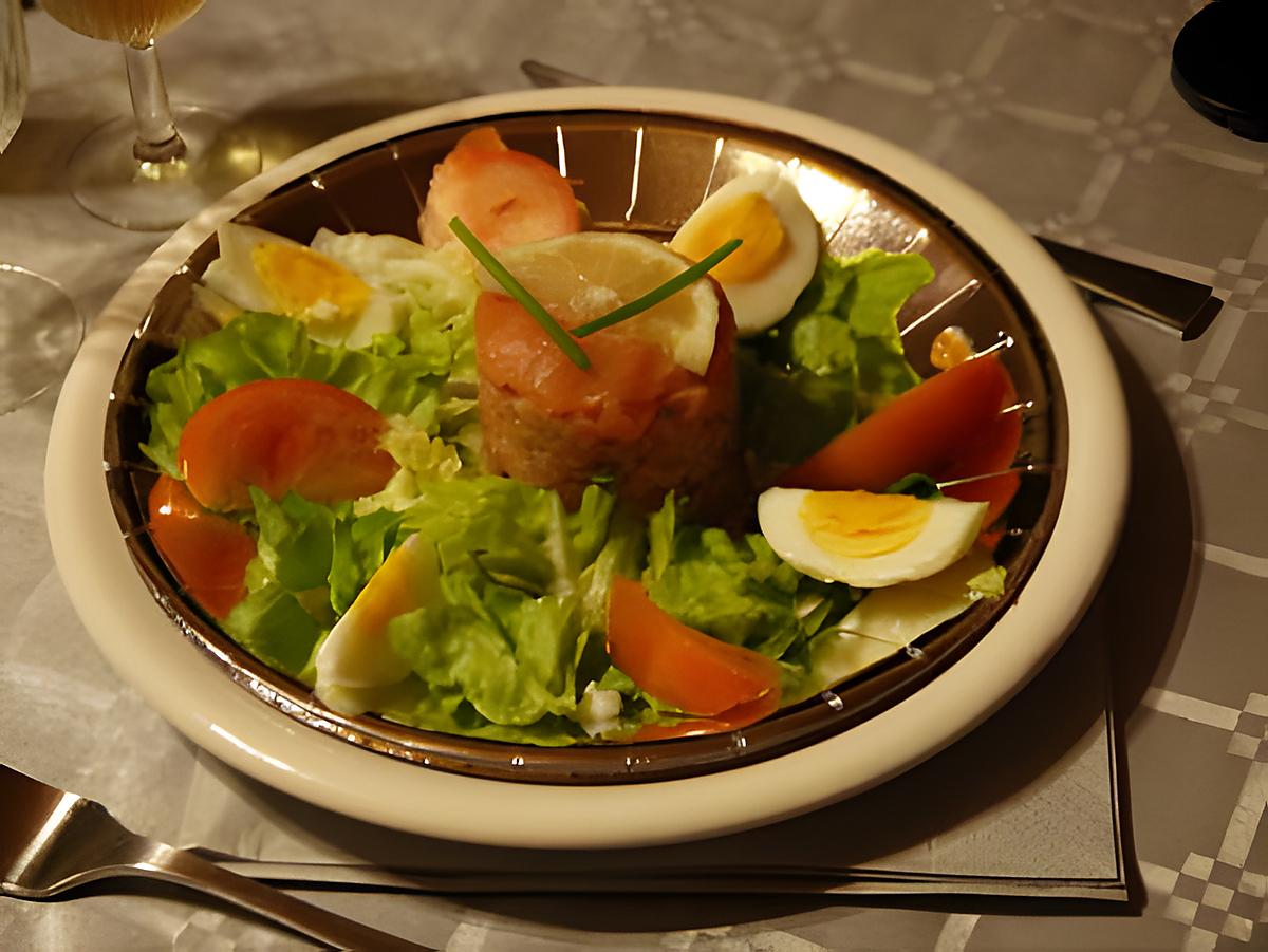 recette tartare aux deux saumons