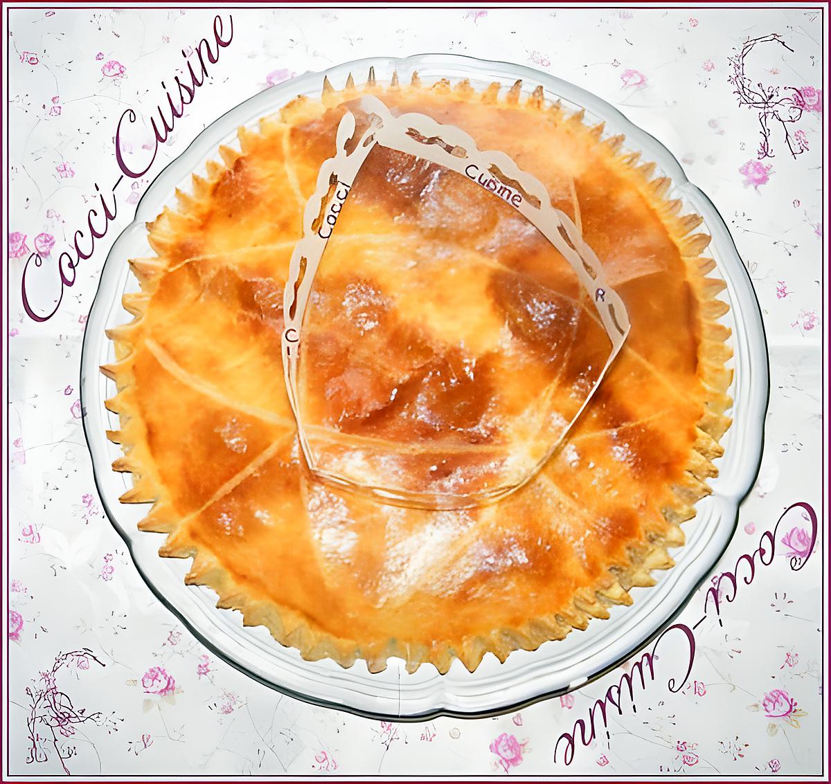 recette Galette des Rois à la crème de noisettes