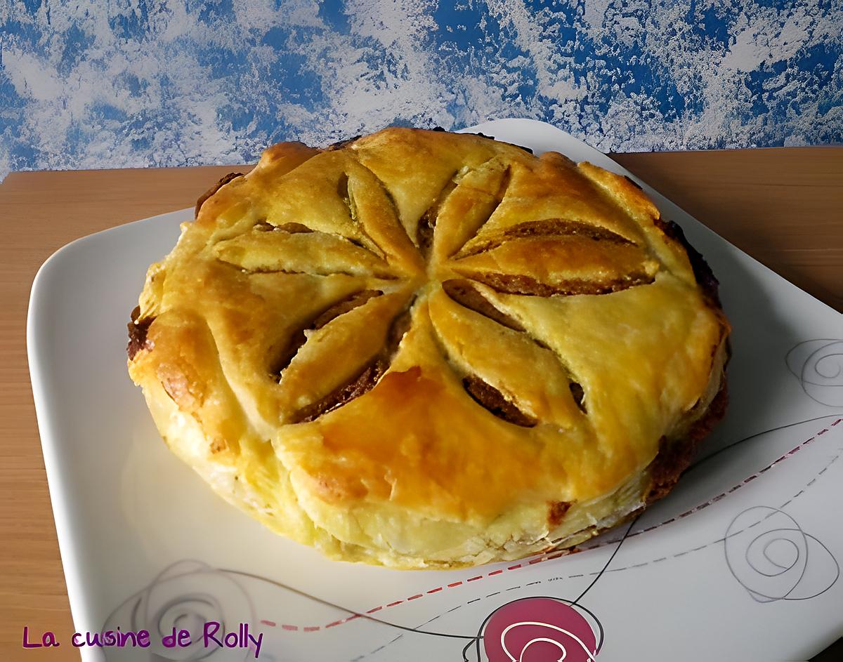 recette Galette des rois chocolat noisette, mon coup de coeur