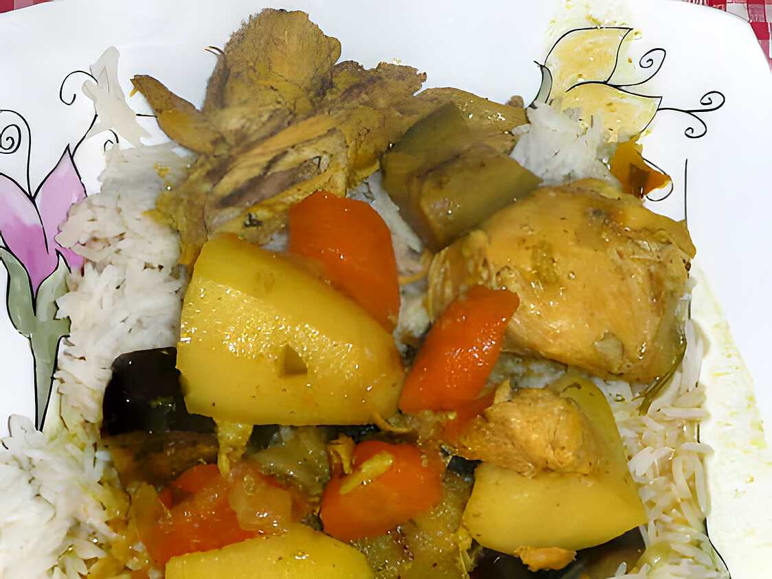 Recette de Colombo de poulet antillais