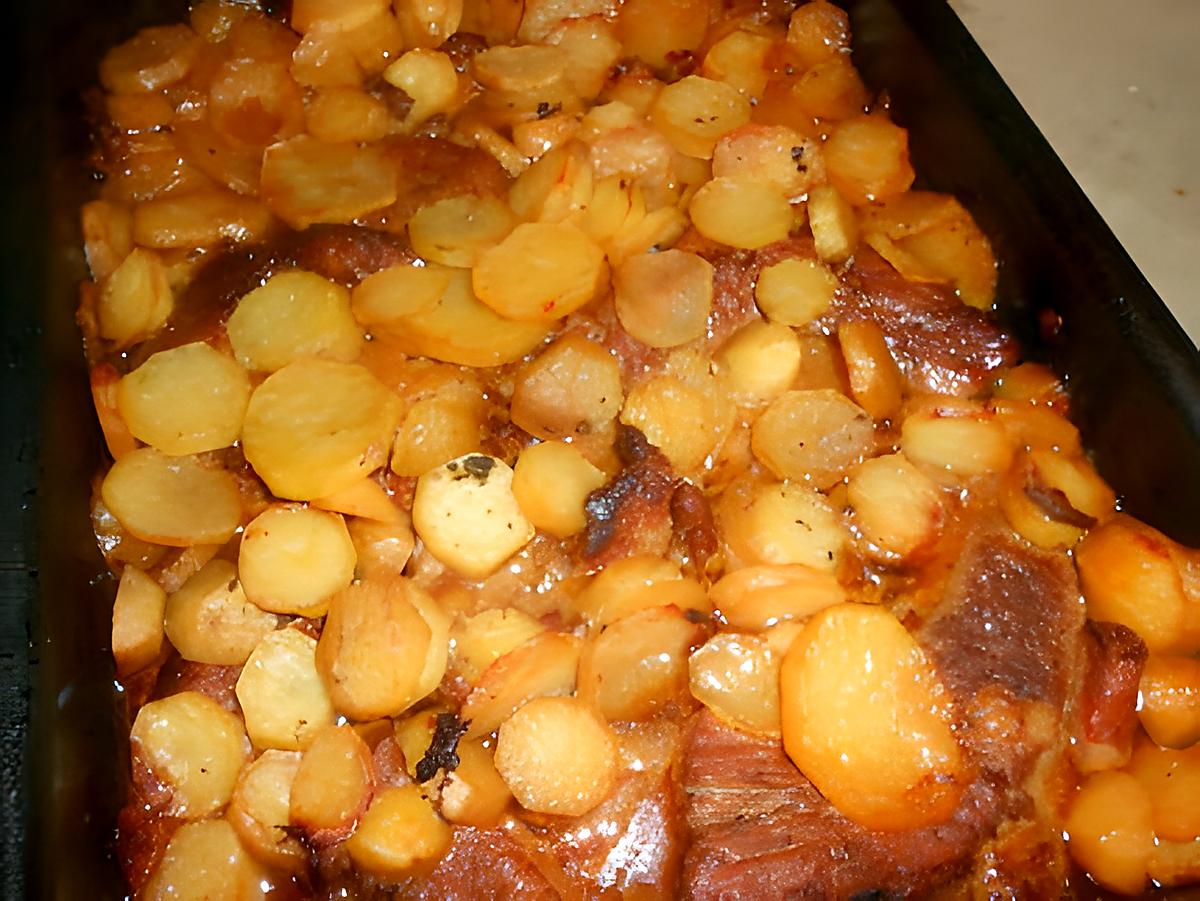 recette Tendron de veau aux pommes boulangéres