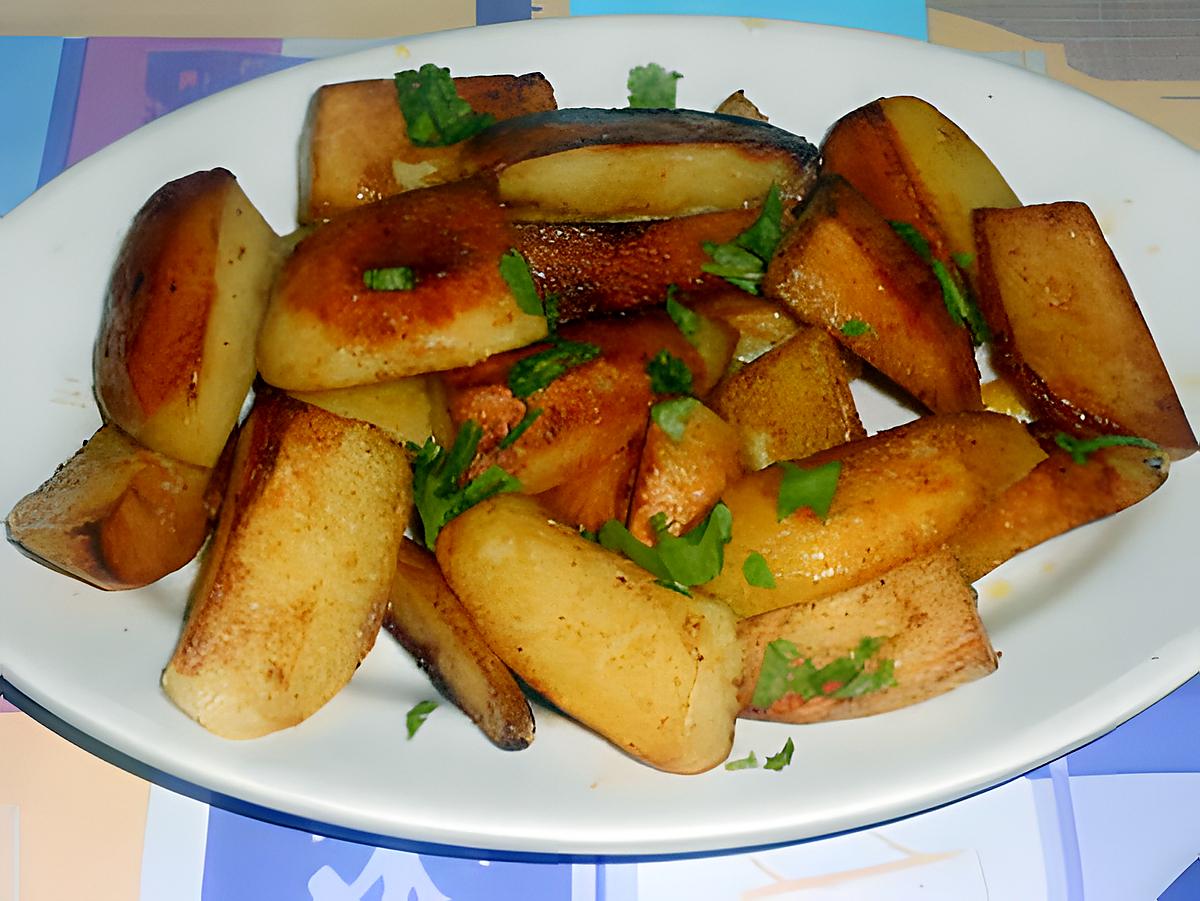 recette POMMES  DE  TERRE  MASSALA   PAPRIKA