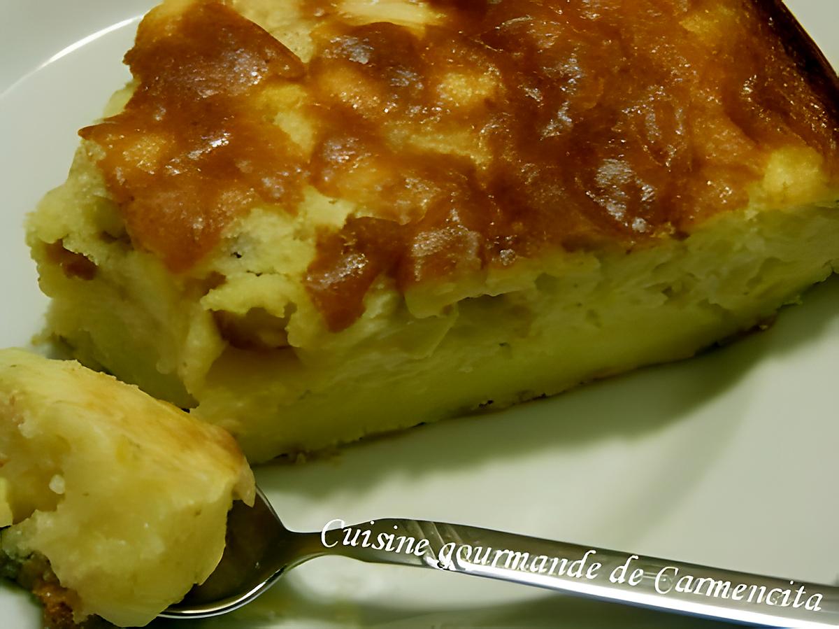 recette Gâteau fondant aux pommes et fromage blanc