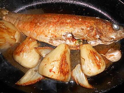 recette Lieu jaune grillé aux fenouils