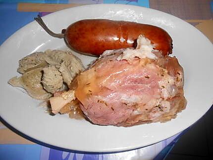 recette CHOUCROUTE  ITALO  FRANCAISE