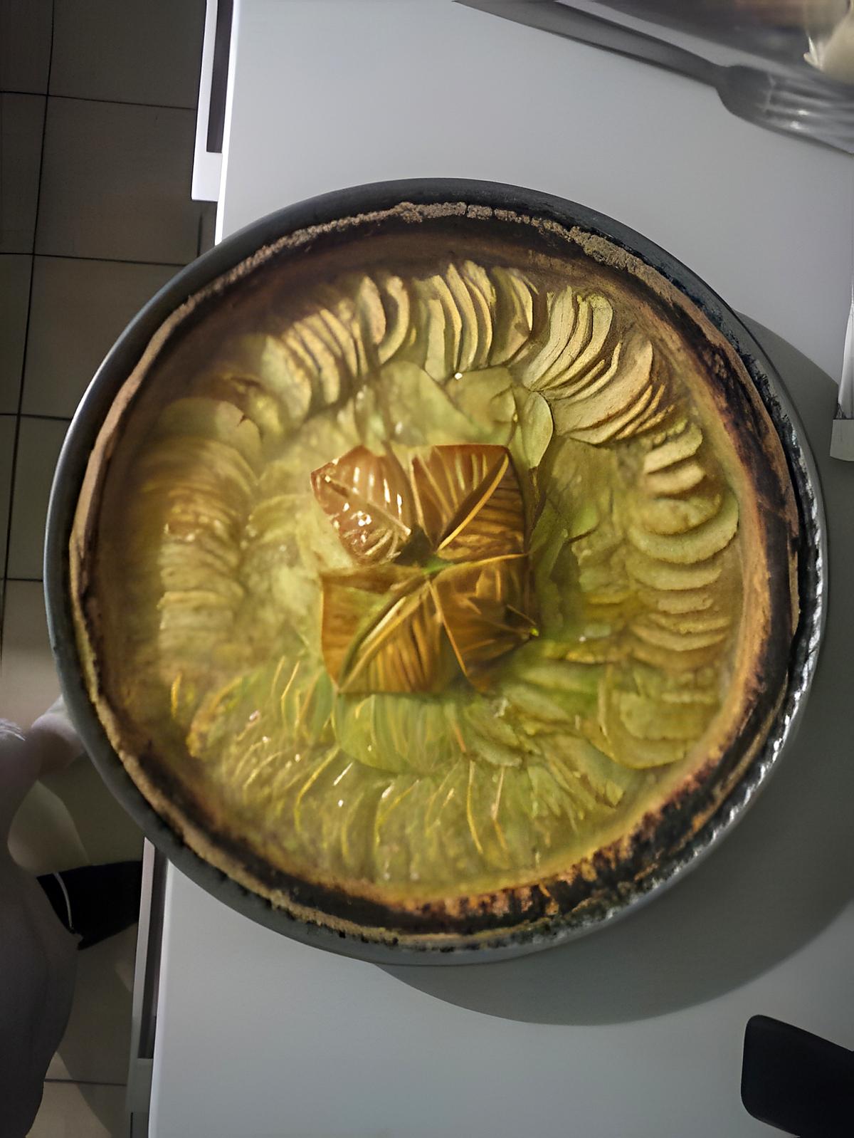 recette Tarte Pomme Vanille Façon Océyy