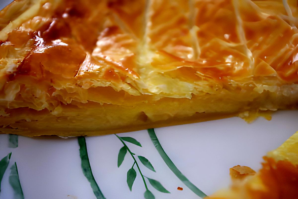 recette GALETTE DES ROIS A LA FRANGIPANE