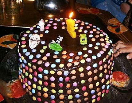 recette Gâteau D'Anniversaire Arc-En-Ciel