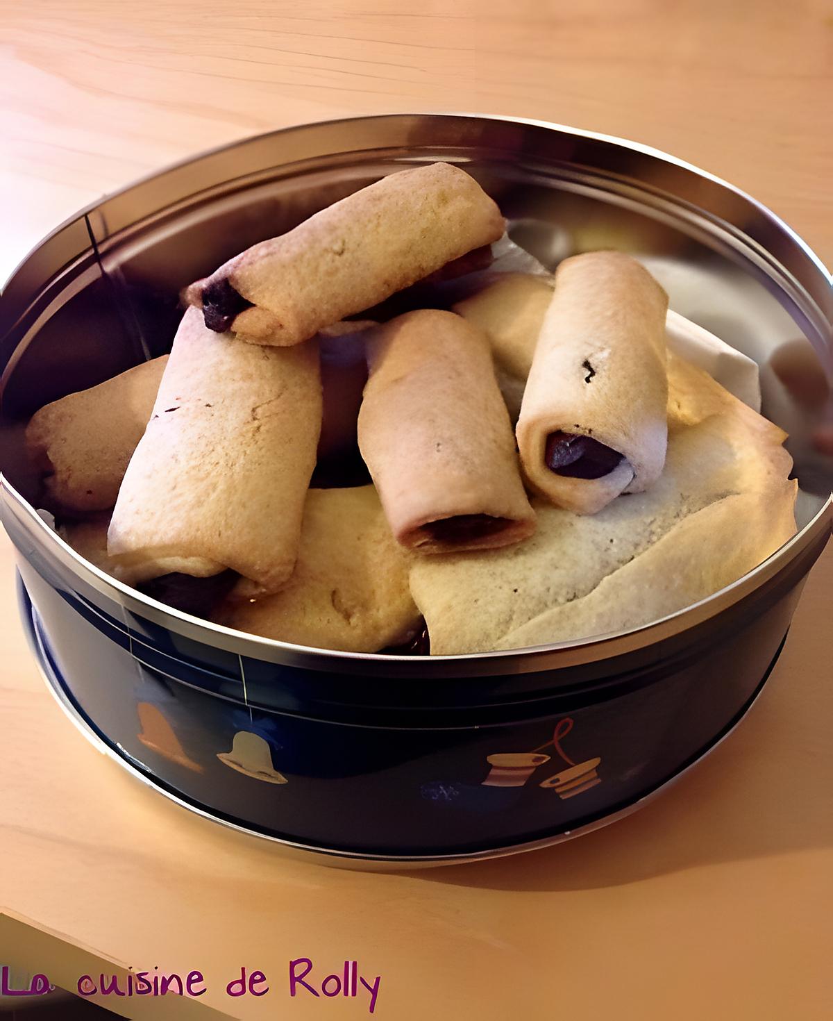 recette Biscuits fourrés au chocolat façon Kango