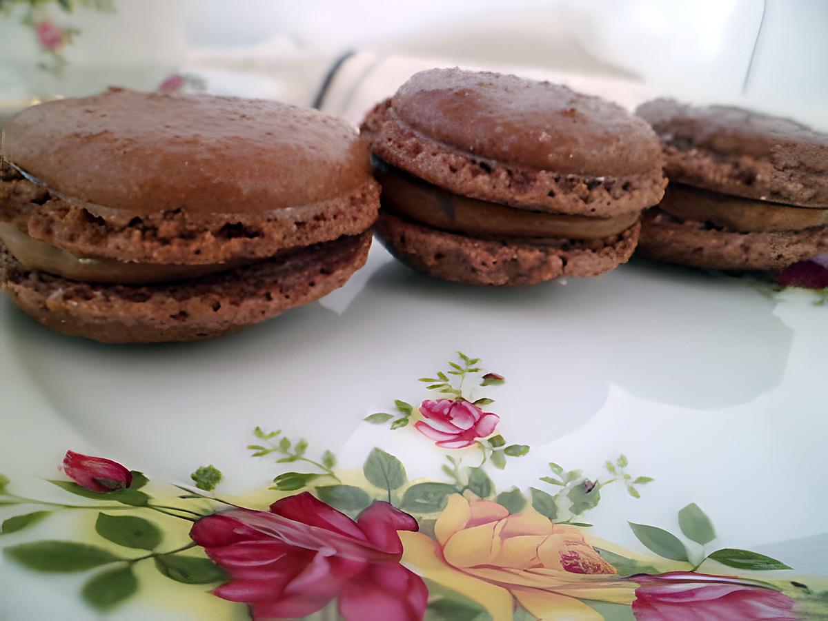 recette macarons  au cognac