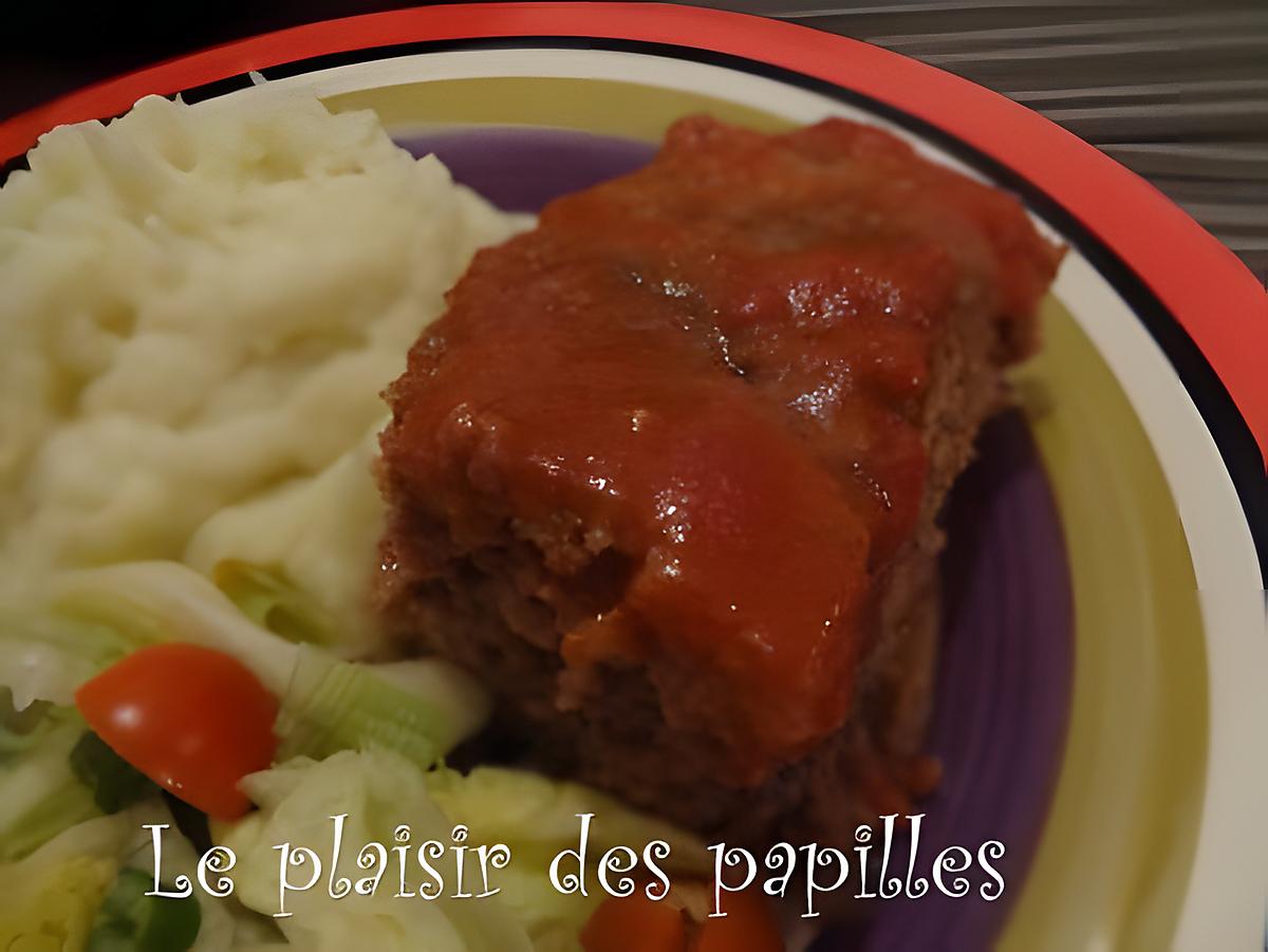 recette ~Pain de viande BBQ~