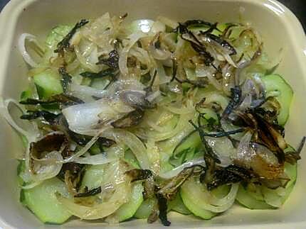 recette Courgettes  en sauce blanche basilic.