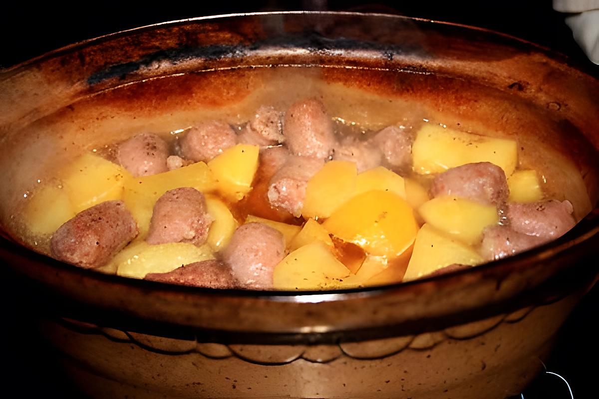 recette Pomme de terre au vin blanc