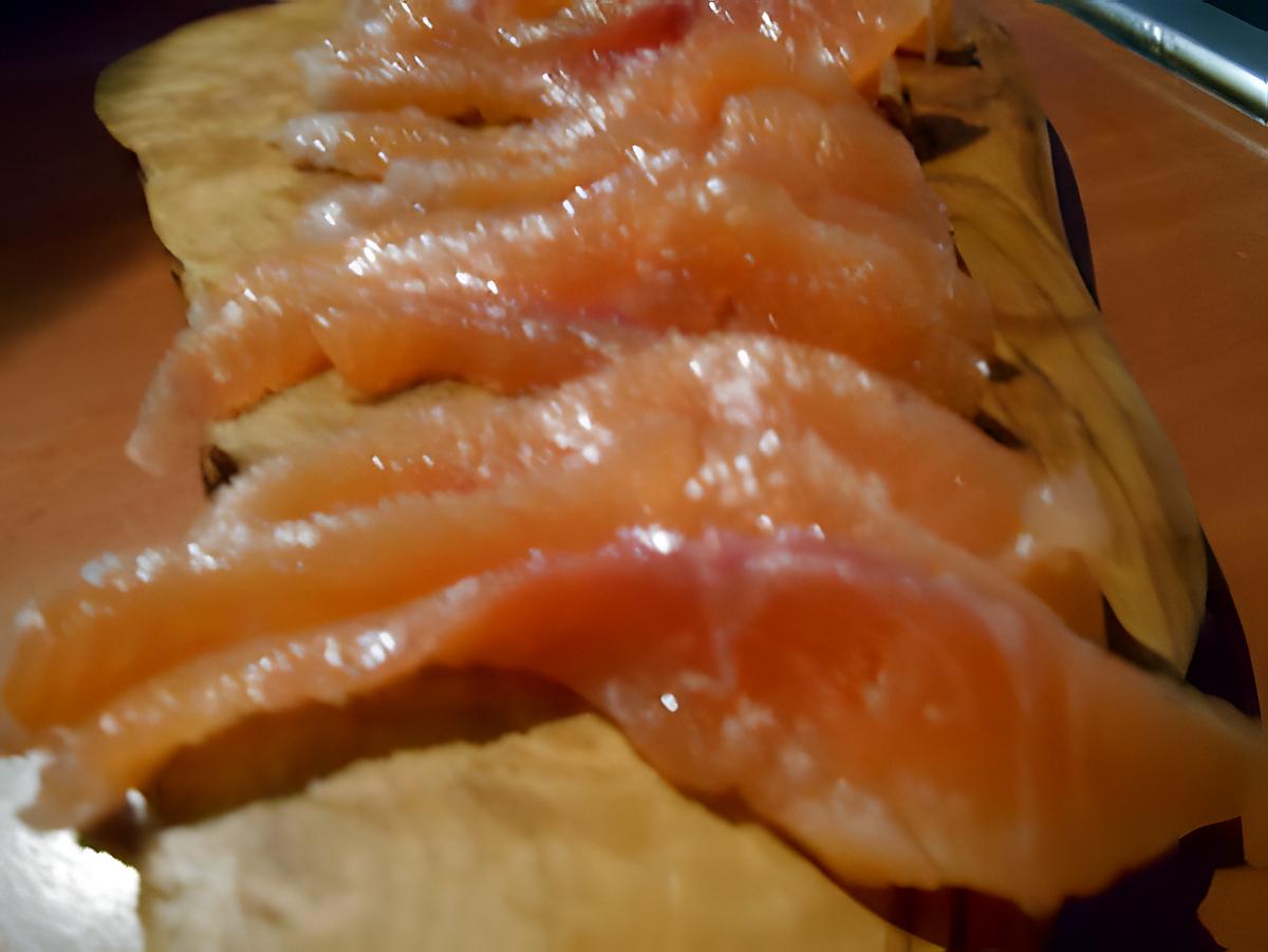 recette Truite marinée façon gravlax