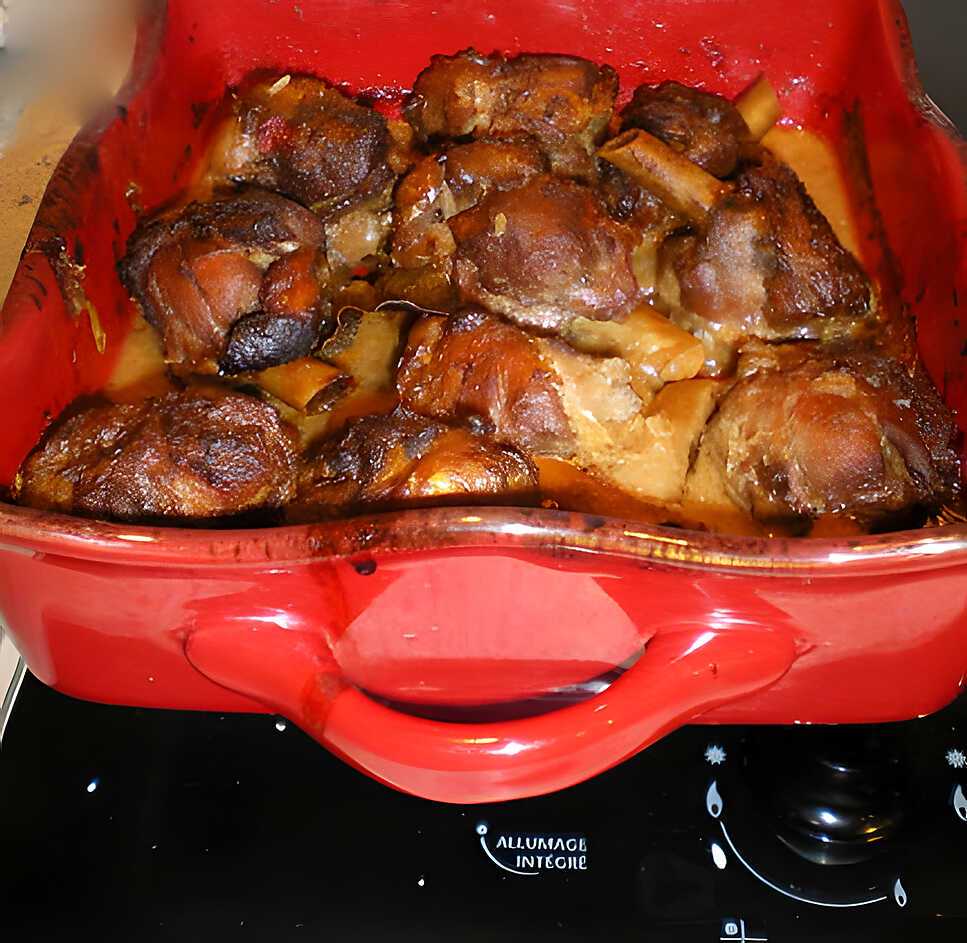 recette MANCHONS DE CANARD A L' ORANGE