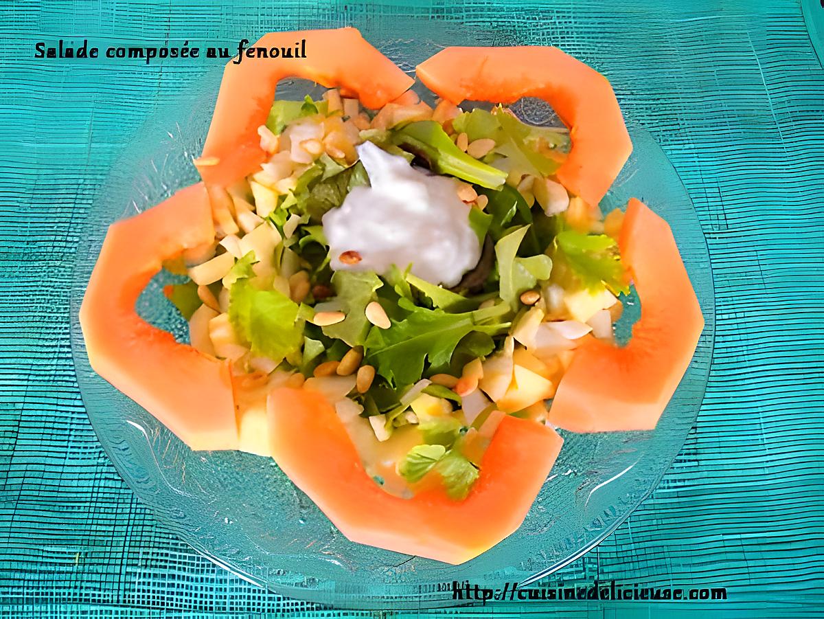 recette Salade composée avec du fenouil