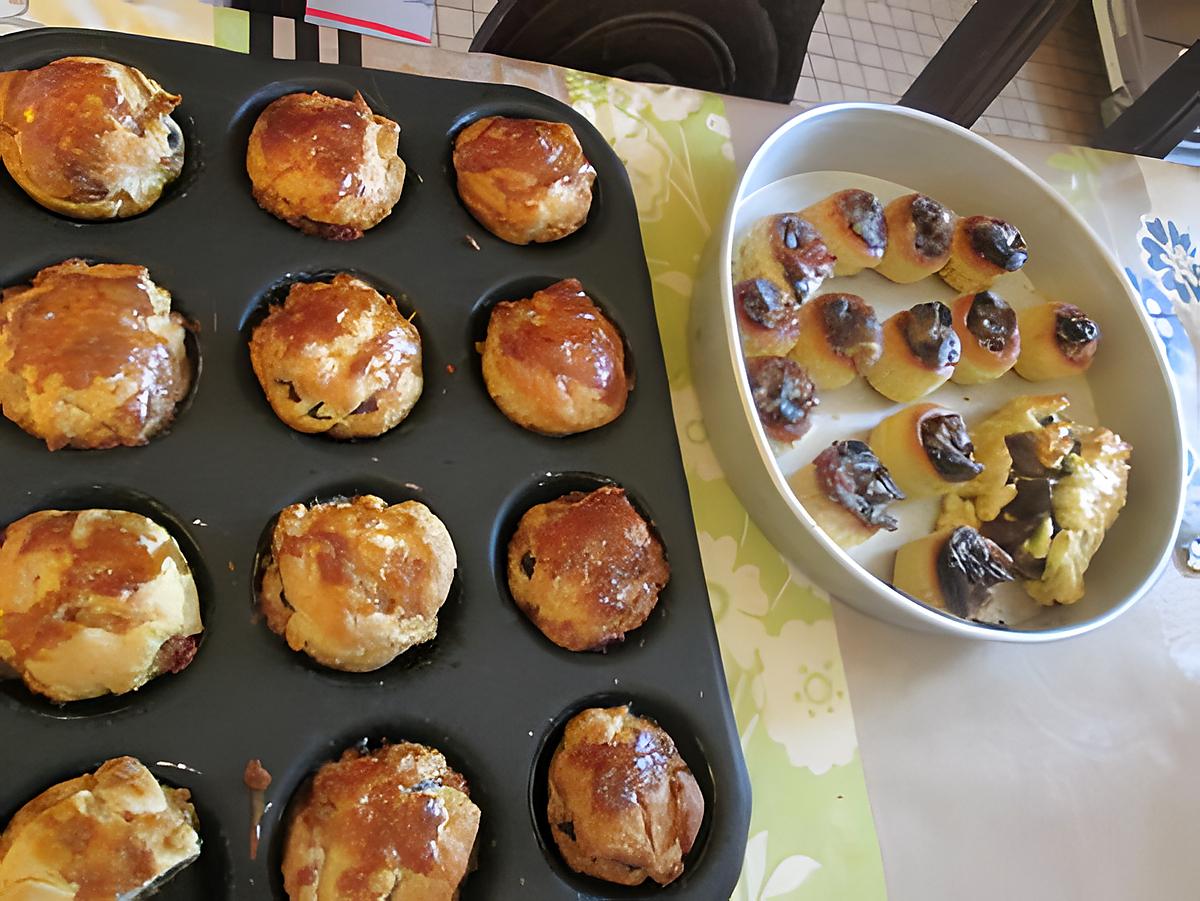 recette mini tourtes feuilletées aux champignons de véronique