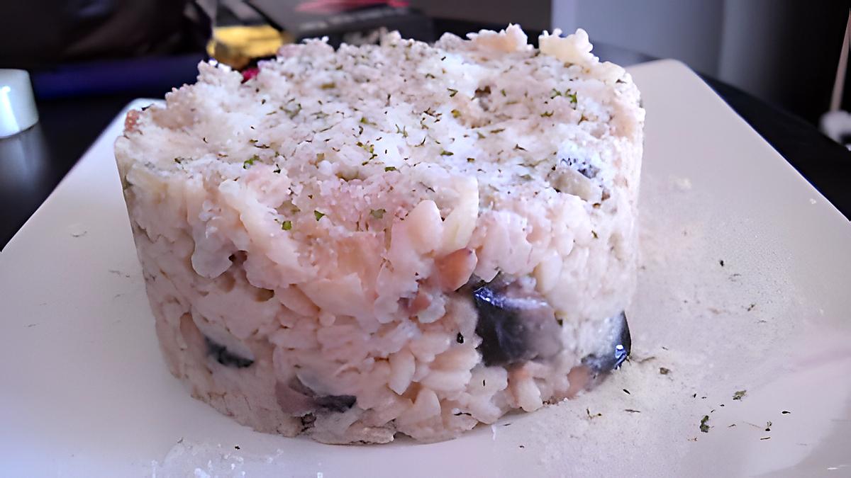 recette RISOTTO AUX CHAMPIGNONS DE PARIS