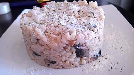 recette RISOTTO AUX CHAMPIGNONS DE PARIS