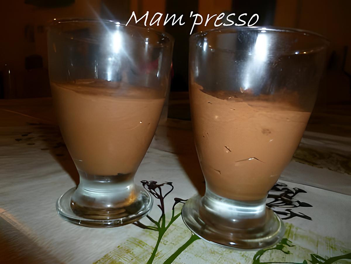 recette Mousse chocolat-mascarpone