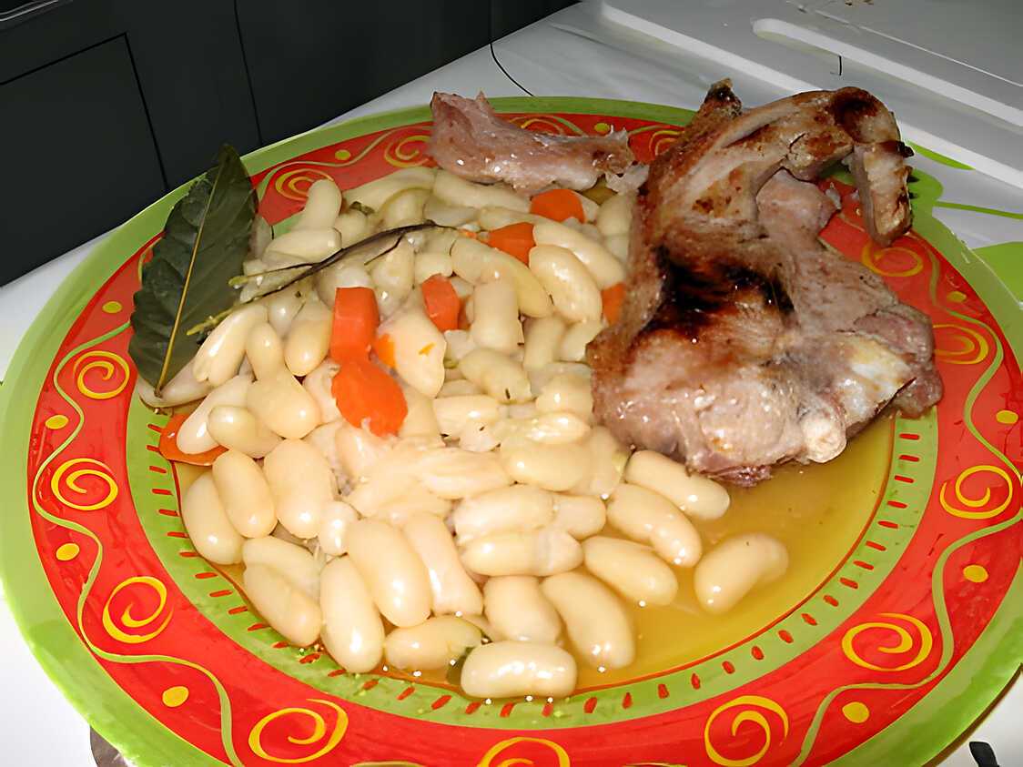 Recette de Mojettes de Vendée aux carottes