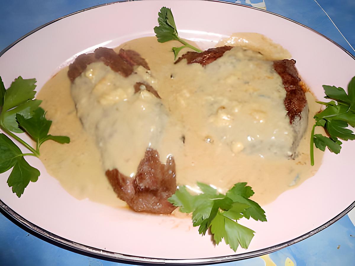 recette Steak au bleu d auvergne