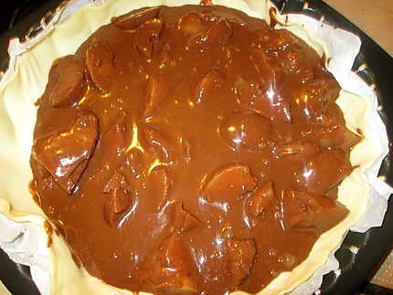 recette galette poire chocolat  de roseline 26