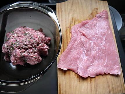 recette paupiettes de veau maison et sa sauce poivré Seb